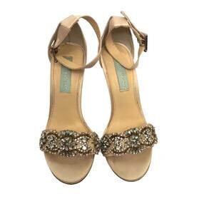 Betsy Johnson Embellished Heels Size 5.5